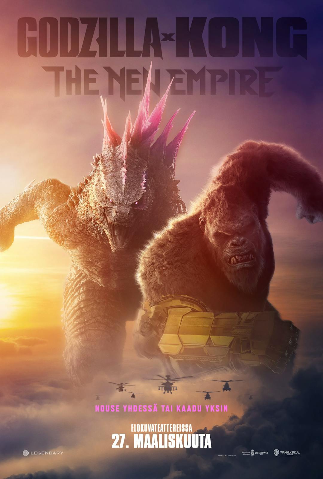 Godzilla x Kong: The New Empire on eeppistä rymistelyä ilman syvempää tarinaa
